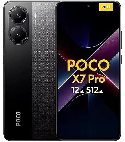 Smartphone Xiaomi Poco X7 Pro 5G NFC Black (Preto) 12GB RAM 512GB